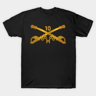 H Troop - 10th Cavalry Branch wo Txt T-Shirt